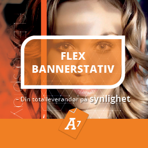 Flex bannerstativ